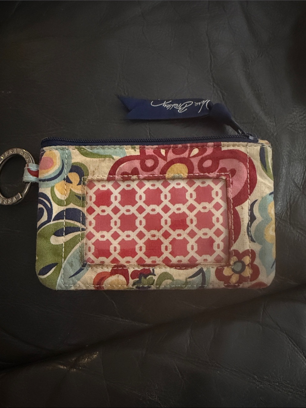 Vera Bradley Multi-Color Floral Quilted Wristlet Clutch